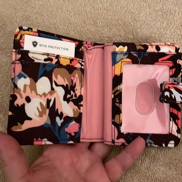 Vera Bradley Lighten Up RFID Small Wallet NWT - Picture 7 of 12